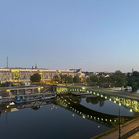 Le Penthouse - Appartement De Luxe Avec Vue Panoramique Exclusive Nantes Extérieur photo