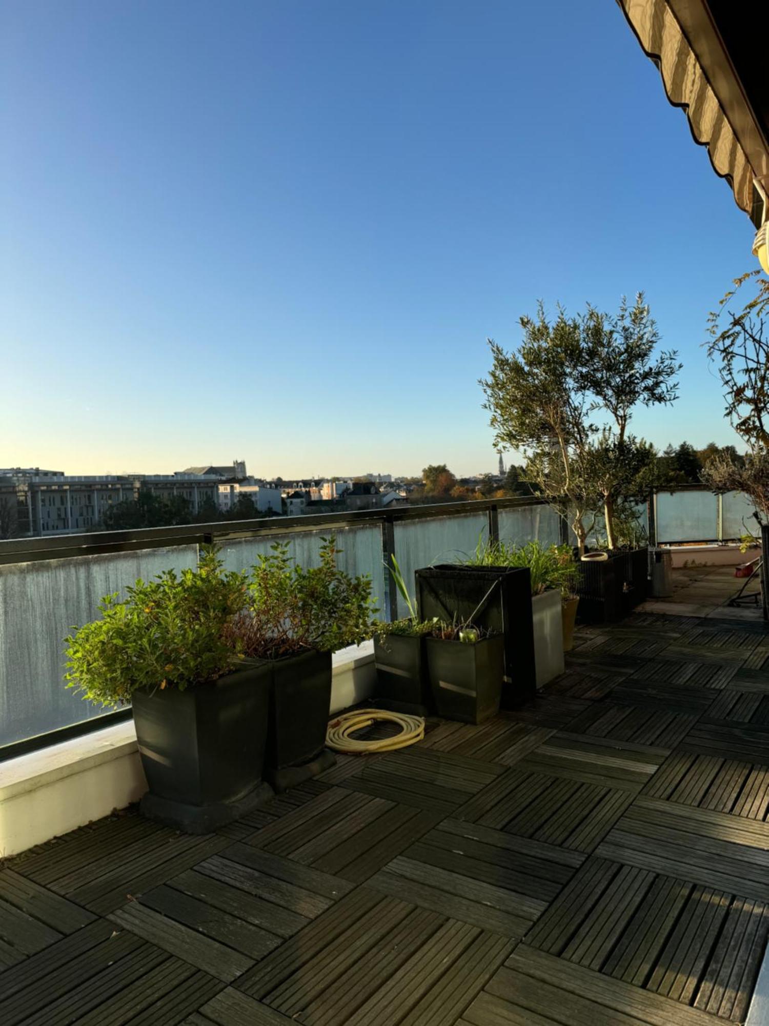 Le Penthouse - Appartement De Luxe Avec Vue Panoramique Exclusive Nantes Extérieur photo