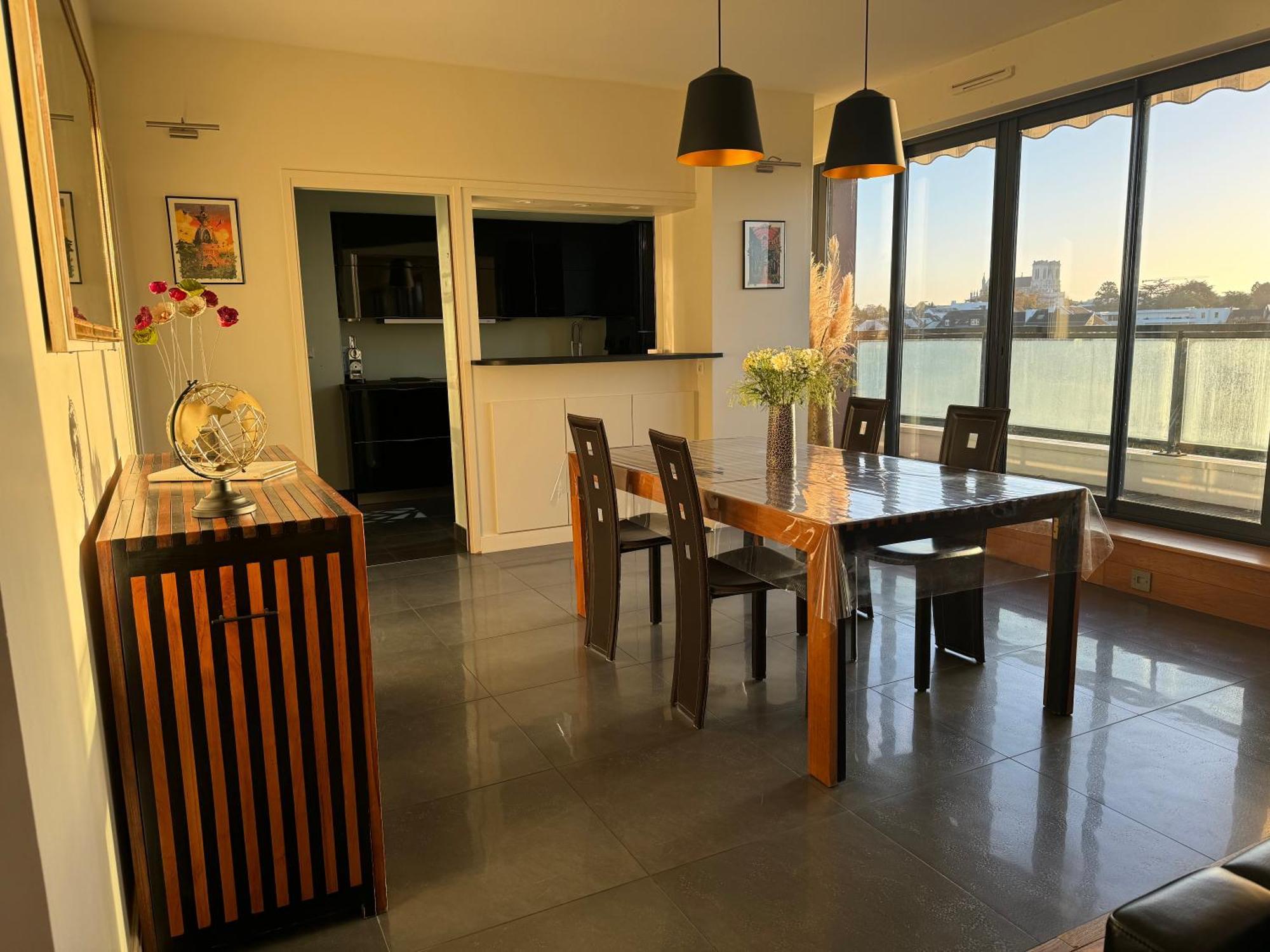 Le Penthouse - Appartement De Luxe Avec Vue Panoramique Exclusive Nantes Extérieur photo